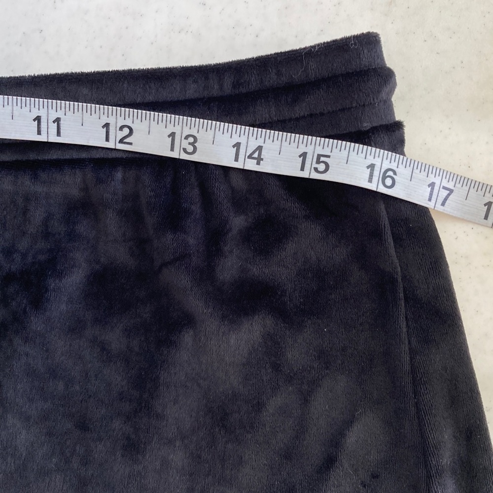 NWOT Juicy Couture Black Sleeveless Velour Set - Picture 6 of 6